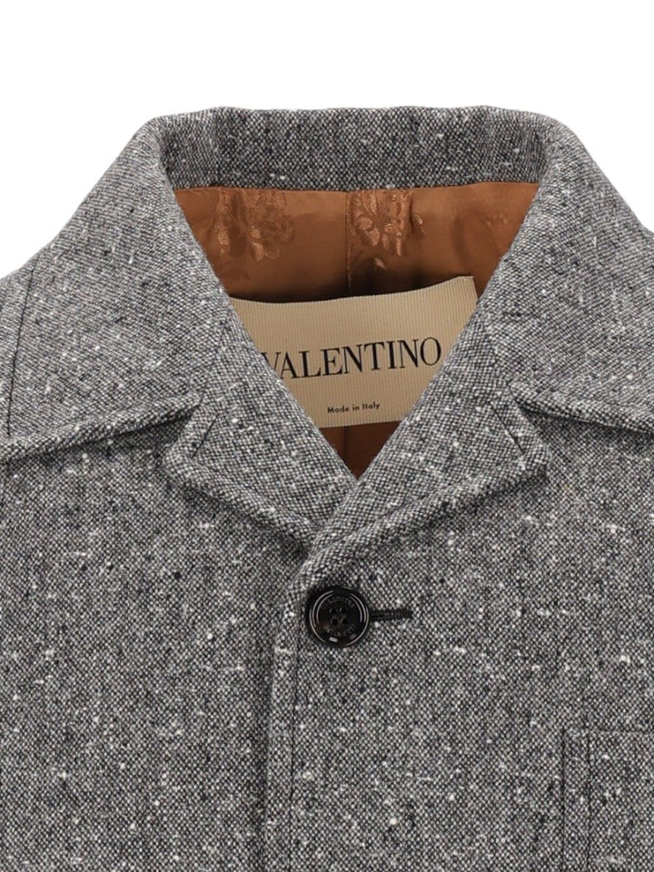 Valentino Garavani Shirt Jacket Jackets - Grey | a4cc682ba6e766a8ea57f73275ffd0c0515cfe92