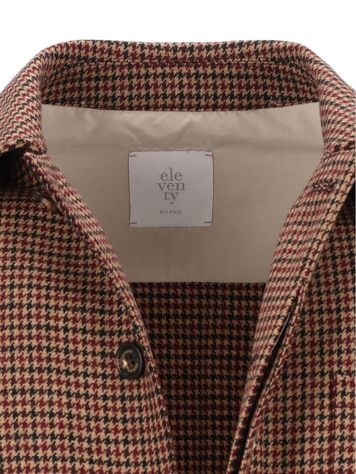 Eleventy Giacca Over Shirt Jackets - Brown | a3fc76981ca88a037ed54dd717c6921881d51369