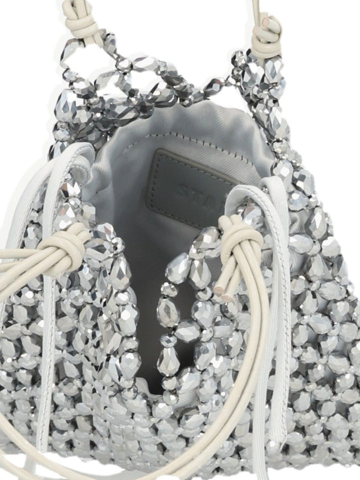 Staud Karla Eclipse  Bag Handbags - Silver | 53e6d0c16a74ab31a5804b5a77e4df93e75915a0