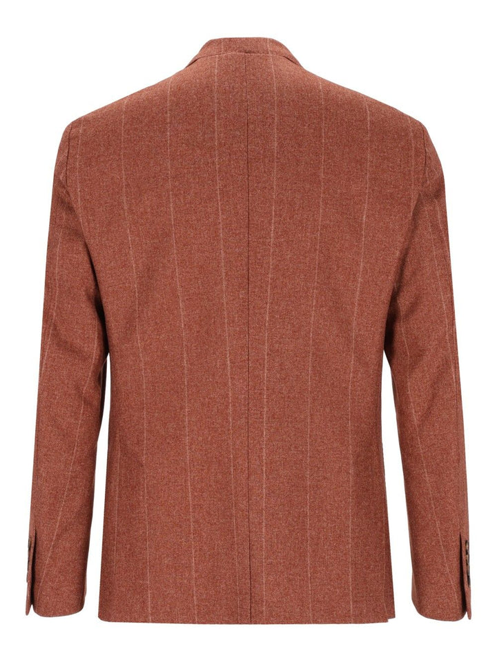 Eleventy Single-Breasted Jacket Jackets - Brown | 678d360a5b2acf1b89f405bc2fa51496b09e914b