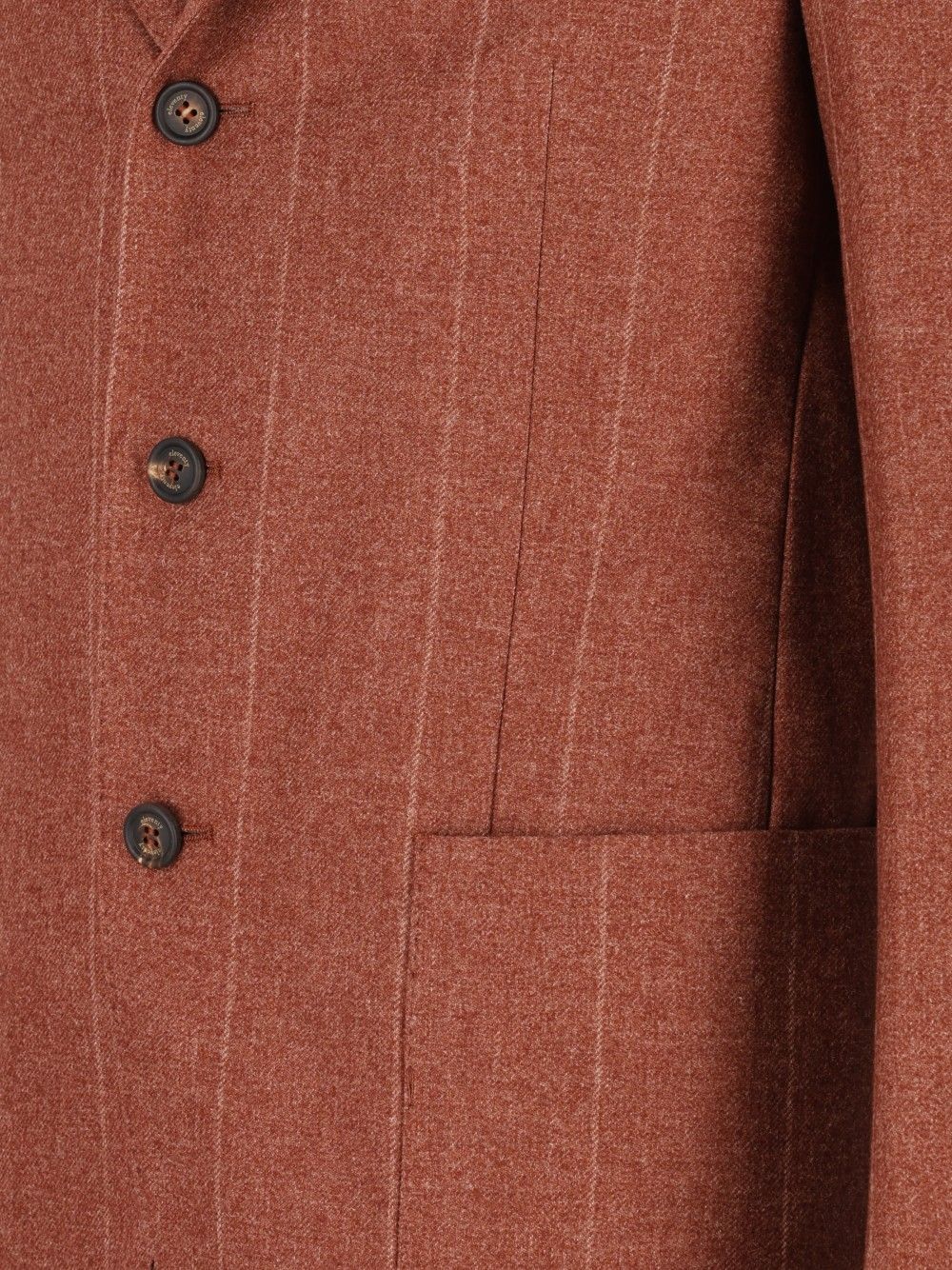 Eleventy Single-Breasted Jacket Jackets - Brown | 8a9163708e94ab866bbba5639251476a6f6aa70e