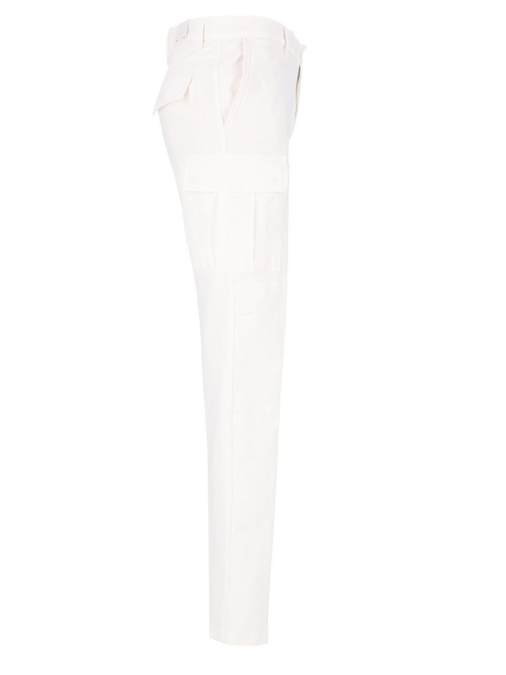 Eleventy Cargo Pants Trousers - White | e84f69b7270dfab4f6e717ad46215a02060f6f58