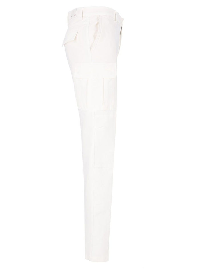 Eleventy Cargo Pants Trousers - White | e84f69b7270dfab4f6e717ad46215a02060f6f58