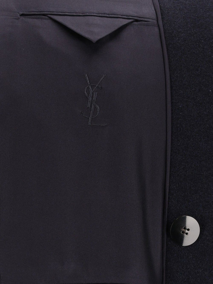 Saint Laurent Manteau Base Vintage Coats - Blue | 632cb0f93bfd43a58dc484851a93b3112201b7ed