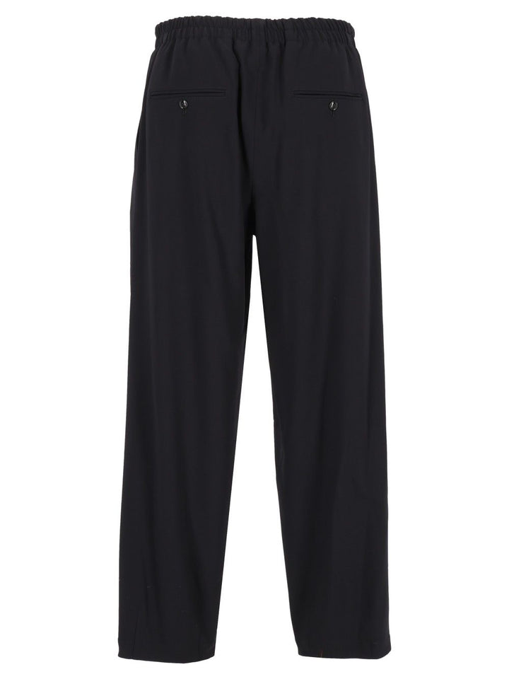 Giorgio Armani Single-Pleated Trousers - Blue | 7c0e852ef04fd5ea36e979af71ab4b97ab35d747