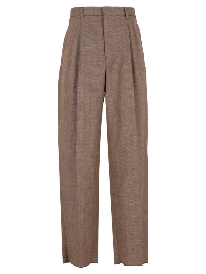 Emporio Armani Baggy Trousers - Beige | f8b1175b4cae2a7d53dde9ca1258f3702268fd93
