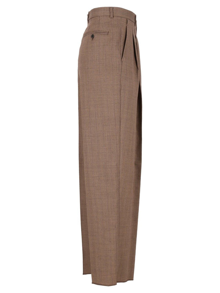 Emporio Armani Baggy Trousers - Beige | 015e36115122d1a0c765d9427be6c2bdea592f6f