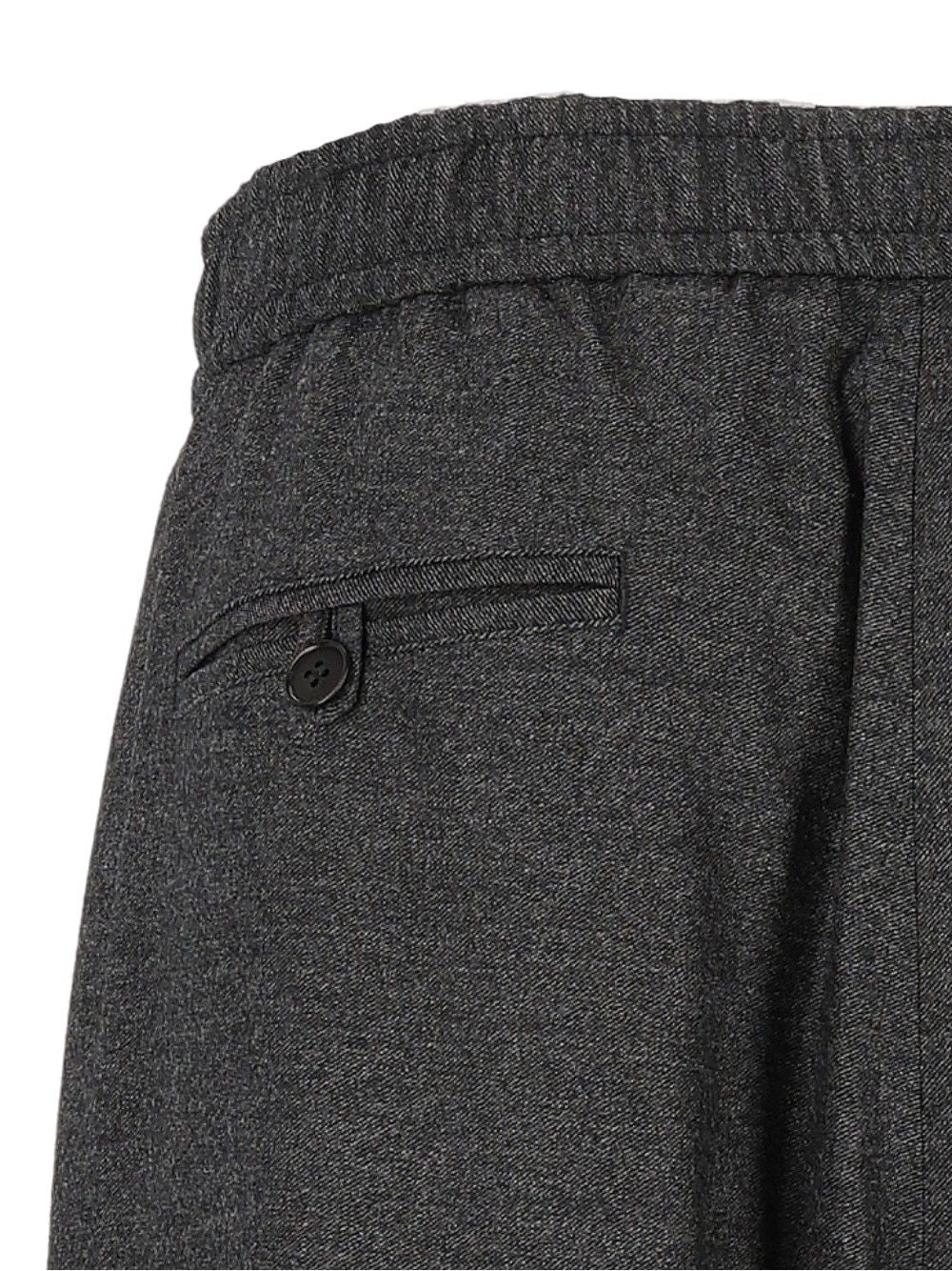 Giorgio Armani Oversized Denim-Effect Virgin Wool And Cashmere Trousers - Grey | 627dc5dfd87a345354d9a71c0d700a7989b11301