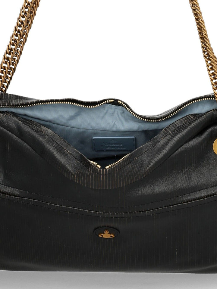 Vivienne Westwood Dolce Large Shoulder Bag Shoulder Bags - Black | d05c3c8f31b3e885bda064dc726561b17a392eeb