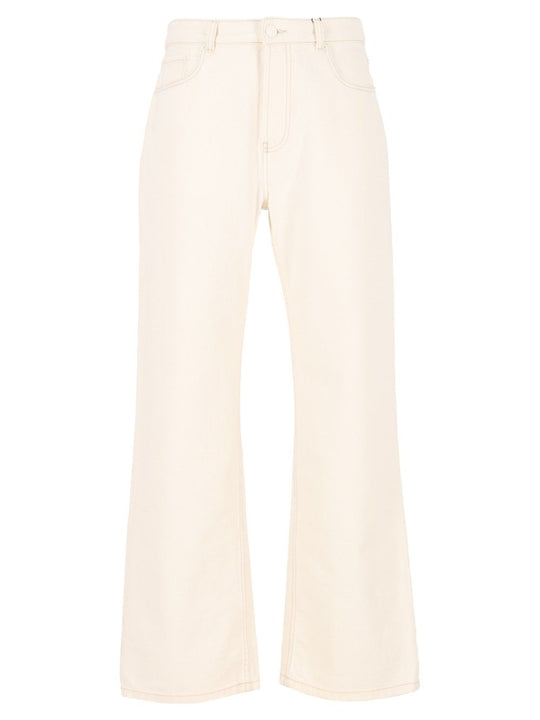 Five-Pocket Jeans White