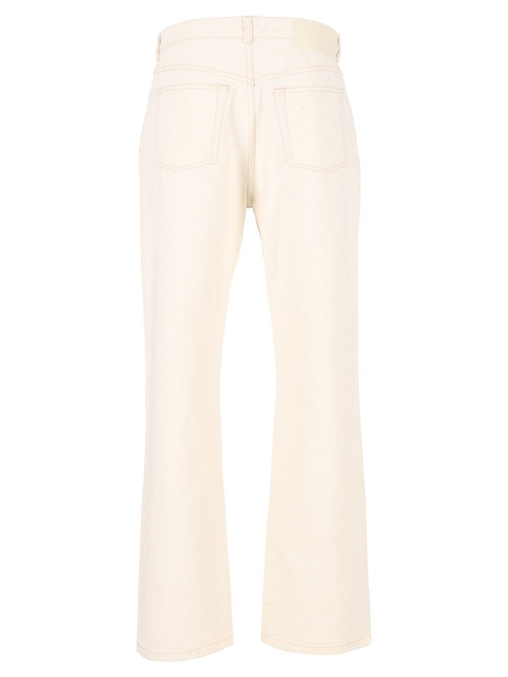 Ami Large Fit Jeans - White | 00c6c0bcbd83a15523e2aa416861a100e5de8f73