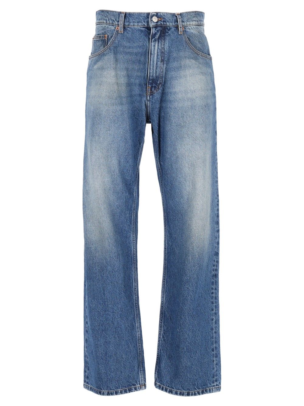 Mm6 Maison Margiela Straight Leg Jeans - Blue | 51d52b0572de2d640f6ce30b9725ee3fdacca907