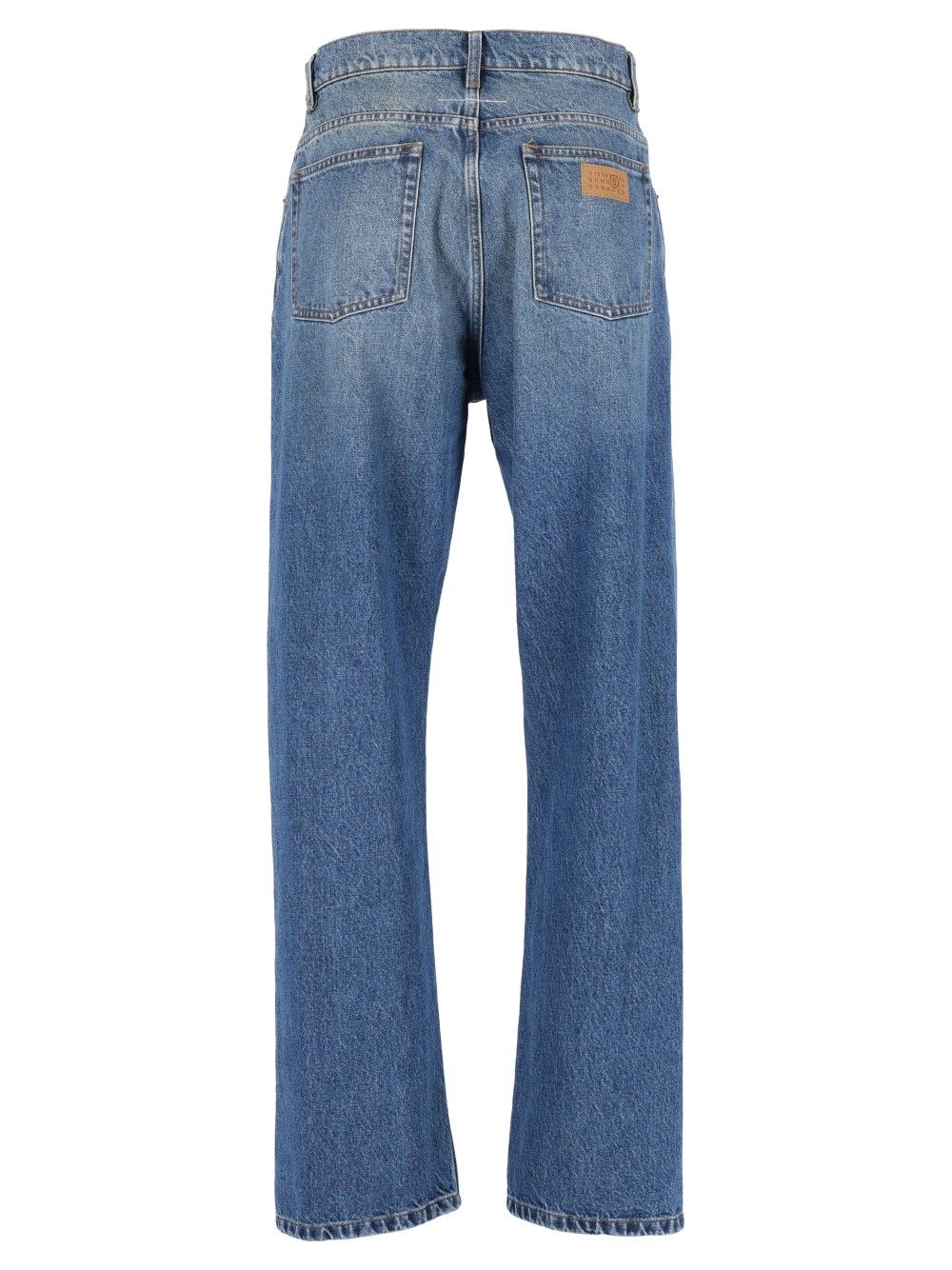 Mm6 Maison Margiela Straight Leg Jeans - Blue | cebee75b30b62f74269b86103cc5e6106beb0da9