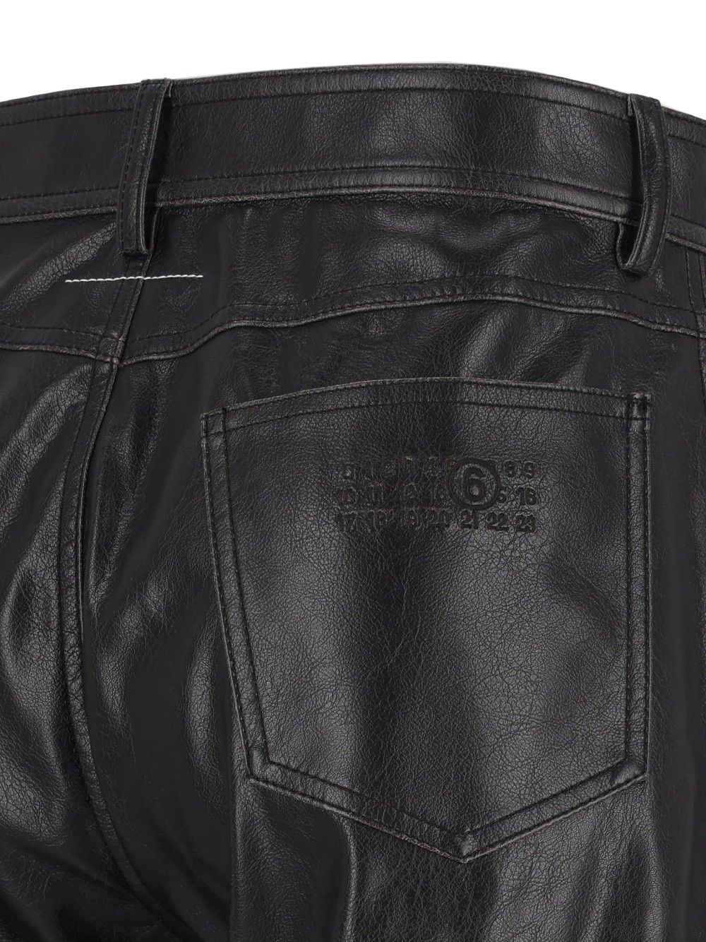 Mm6 Maison Margiela Five-Pocket Trousers Jeans - Black | 613edd84339081936871b22ec89939c35c0c8c9c