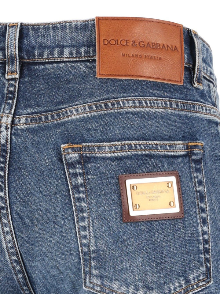 Dolce & Gabbana Slim Fit Jeans - Blue | 7f8559d7171316ac2cdca2b89fbb7ab2950eb008