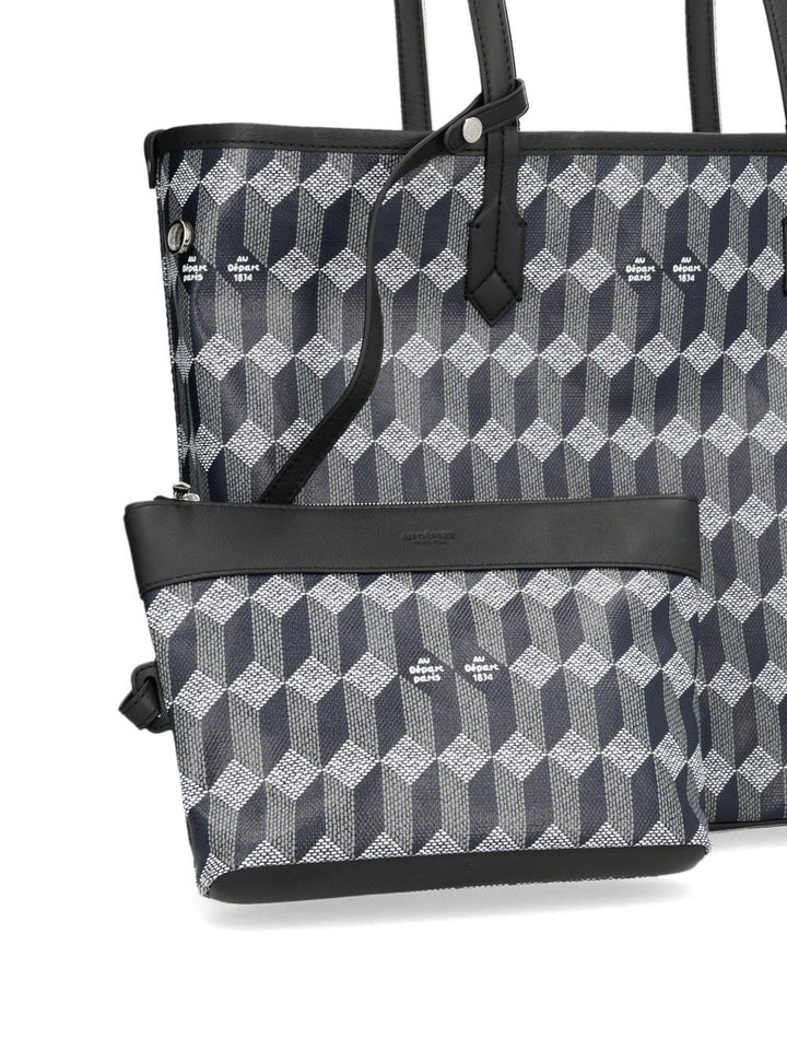 Au Depart Tote Bag N. 47 Shoulder Bags - Blue | 87b3d2d81e131eb0fc4adb948d27016a8615afca