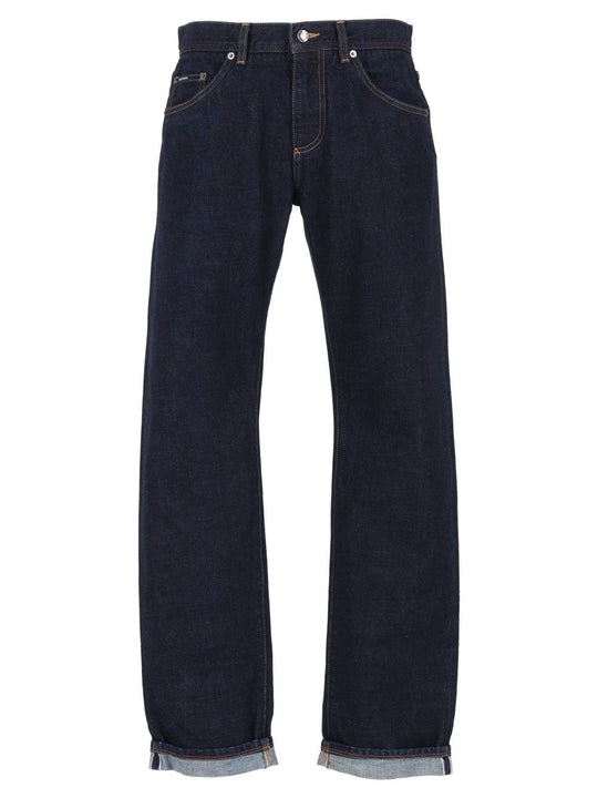 Cotton Trousers Blue
