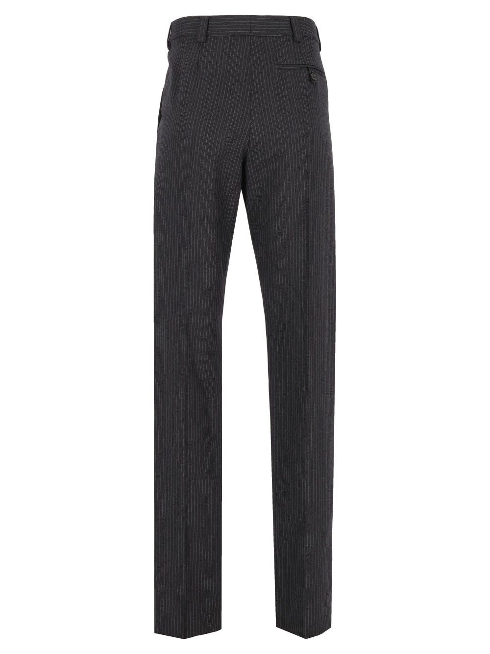 Saint Laurent Tapered Trousers - Grey | c4224dba3358ea777ba56028b78d2cd0a7be1ea3