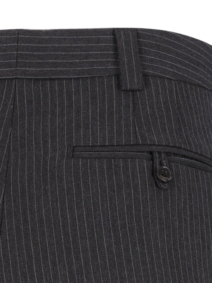 Saint Laurent Tapered Trousers - Grey | 29a9379732e3c1e0df1f4e31db29929954270927