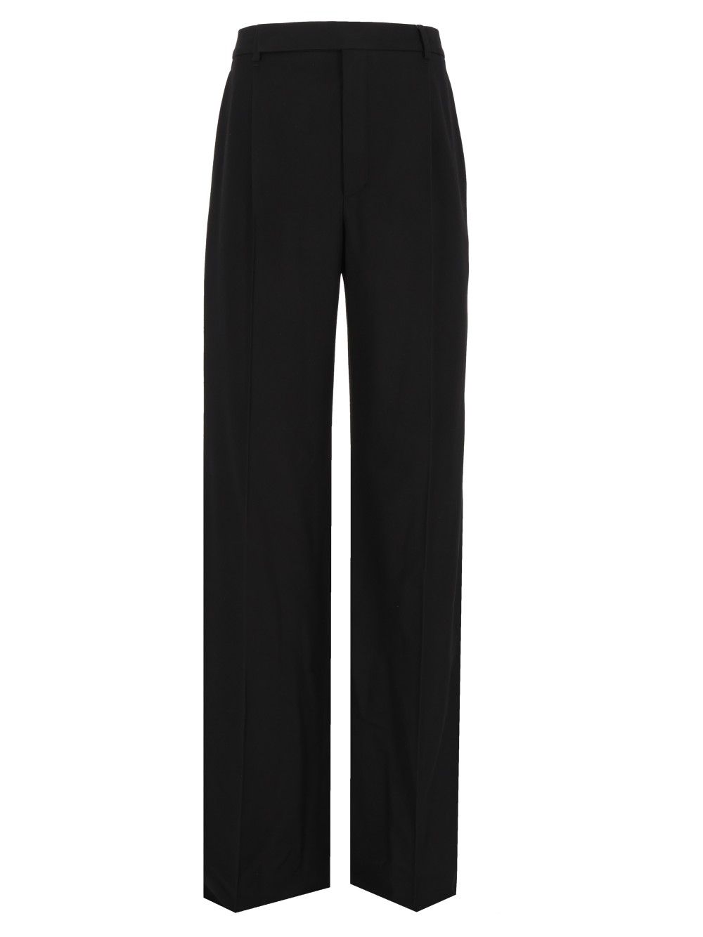 Saint Laurent Flowing Trousers - Black | cbfff0148fe4f25d4e8dbb56cce484bc1a3081a9