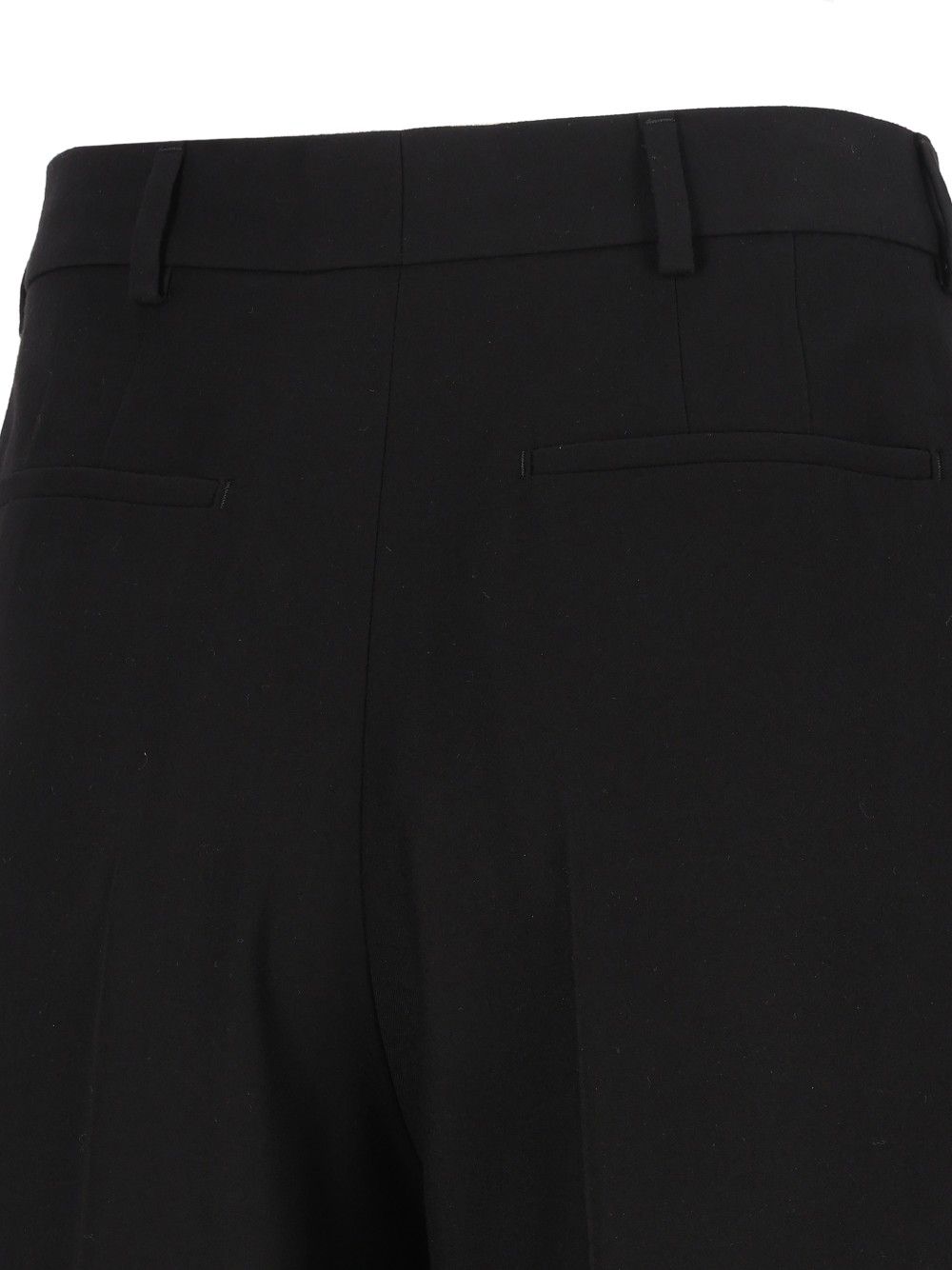 Saint Laurent Flowing Trousers - Black | 202de30ce2f8d1880c7b09d45291adde70e7667a
