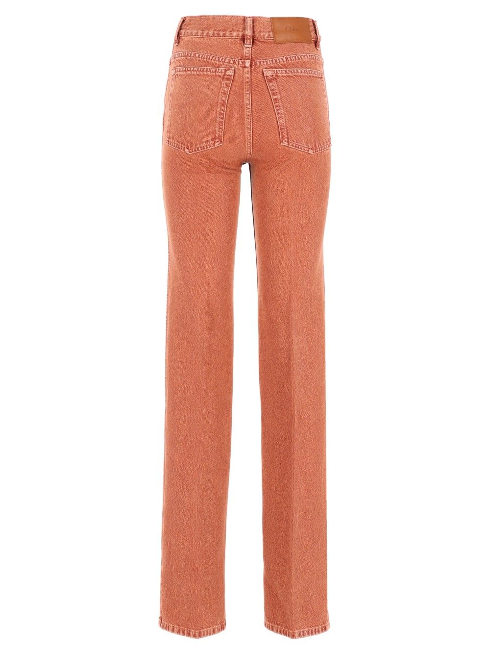 Chloe' High-Waisted, Straight-Leg Jeans - Brown | 6cefbf46a20e35c2918094f8832f52e129e6aefc