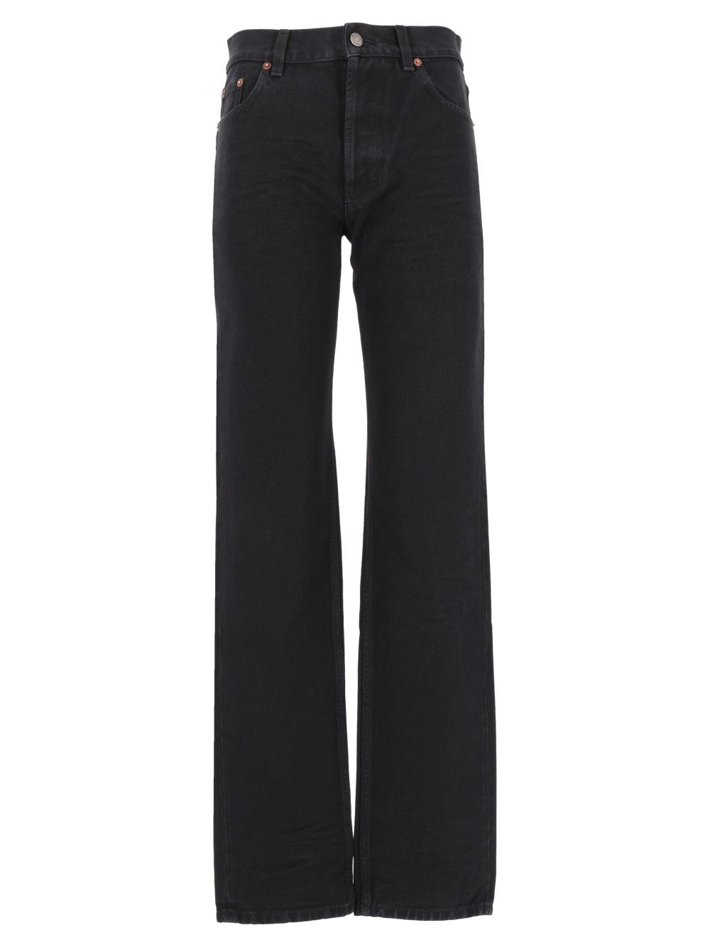 Saint Laurent Straight Jeans - Black | 349332631d52a400265a828cb994d9c3709511ab