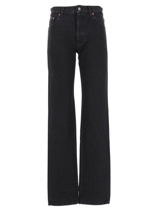 Straight Jeans Black