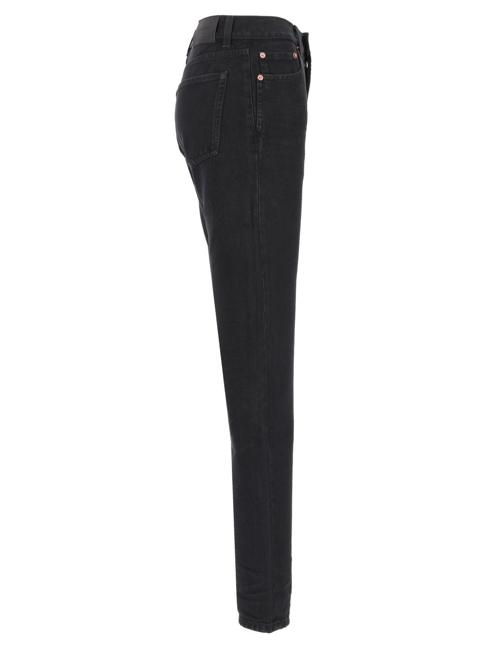 Saint Laurent Straight Jeans - Black | 4e28b91b62a5e123cb38e1e814403fd67e6e6442