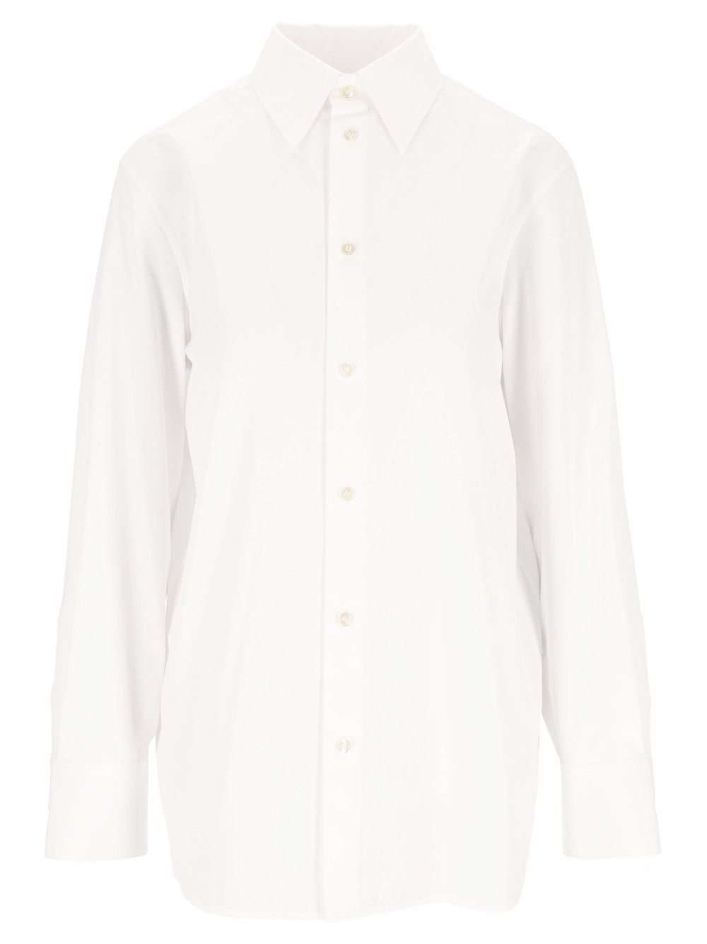 Saint Laurent Soft Chemise Shirts - White | 64306edf31bf857de10d50259674433a84ab6977
