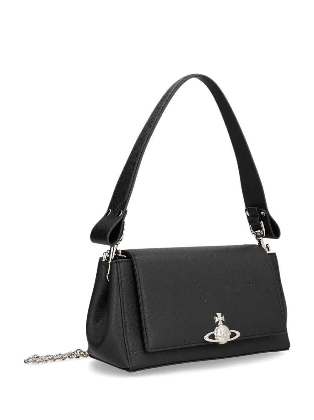 Vivienne Westwood Hazel Shoulder Bags - Black | 29b480d0529a553b3ad5d01f3461a3f699725c54