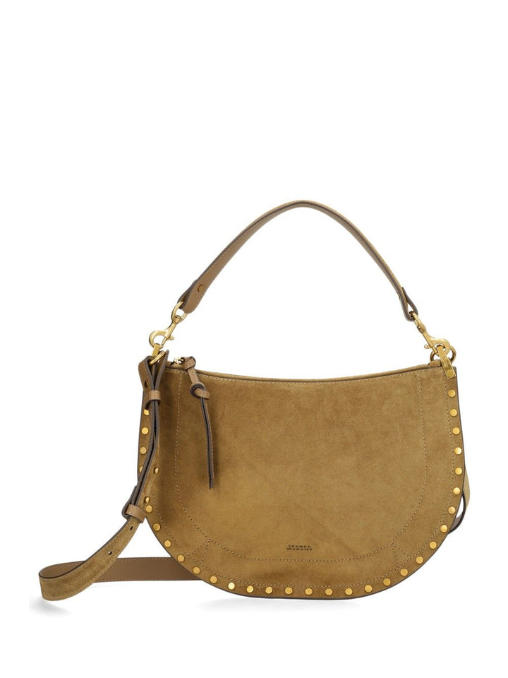 Isabel Marant Oskan Shoulder Bags - Beige | 8fbc49175d43d4cae61beab983ad28fe0f6d331b