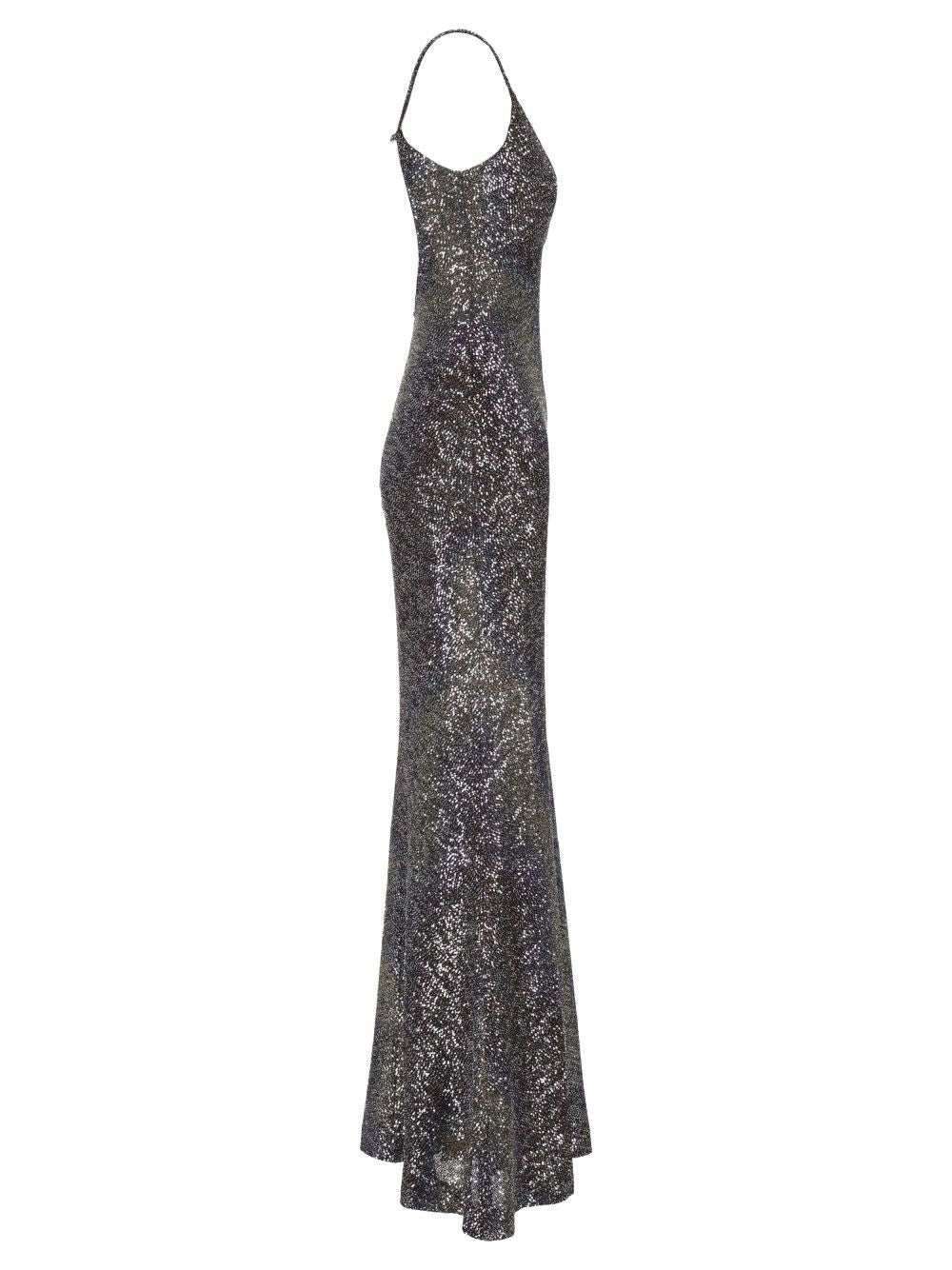 Missoni Caperdoni - Long Dress Textured Tonal Sequins Dresses - Multicolor | 8f7fa22fd875c39704b9fa42baceb02b887b9795