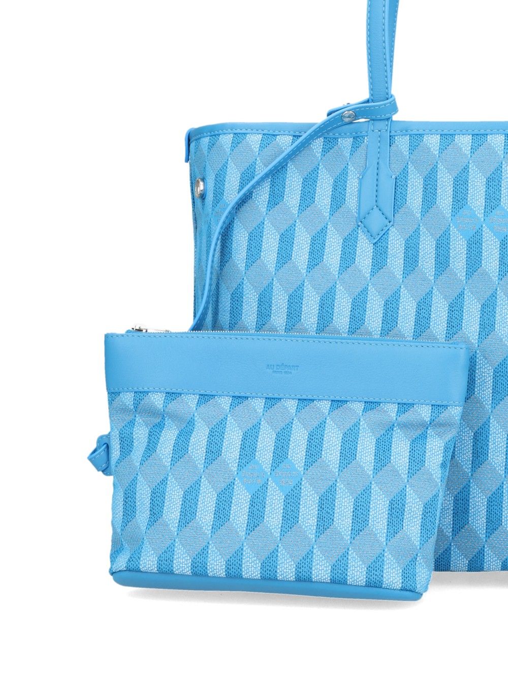 Au Depart Tote Bag N. 47 Shoulder Bags - Light blue | aad996ecf75a13b1ba20b8e0f9395ec12b4aa72e