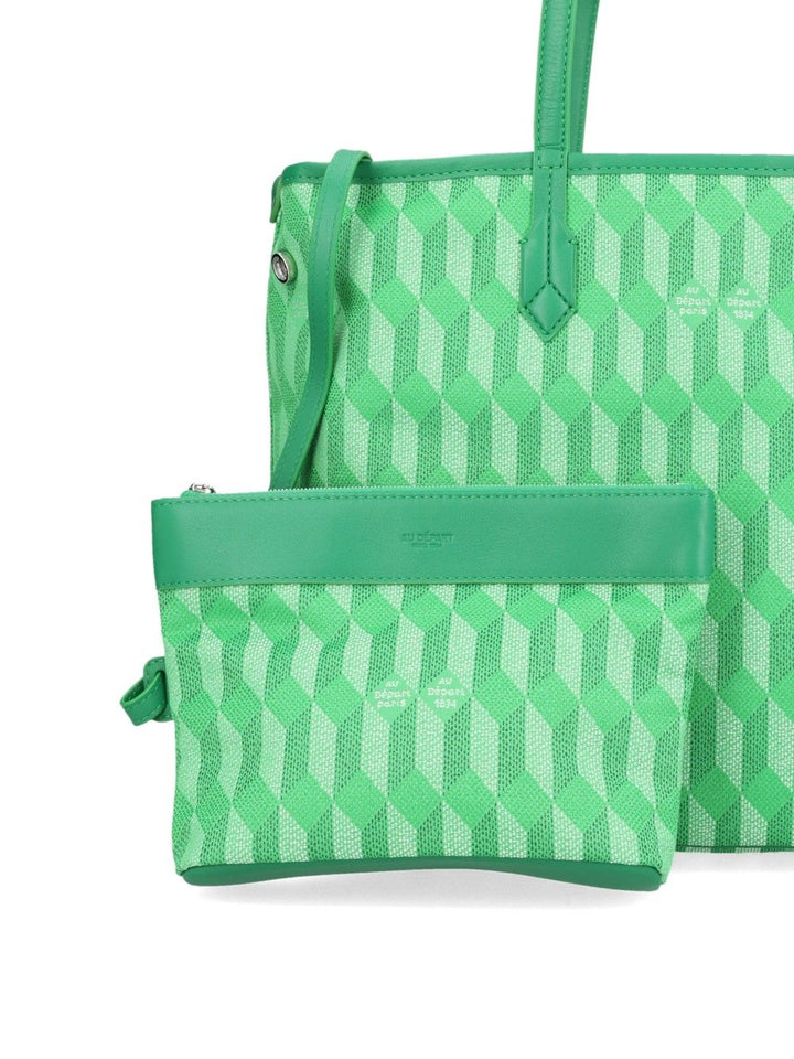 Au Depart Tote Bag N. 47 Shoulder Bags - Green | c8942503248db220114c43c6347b1bf6d4b7b030