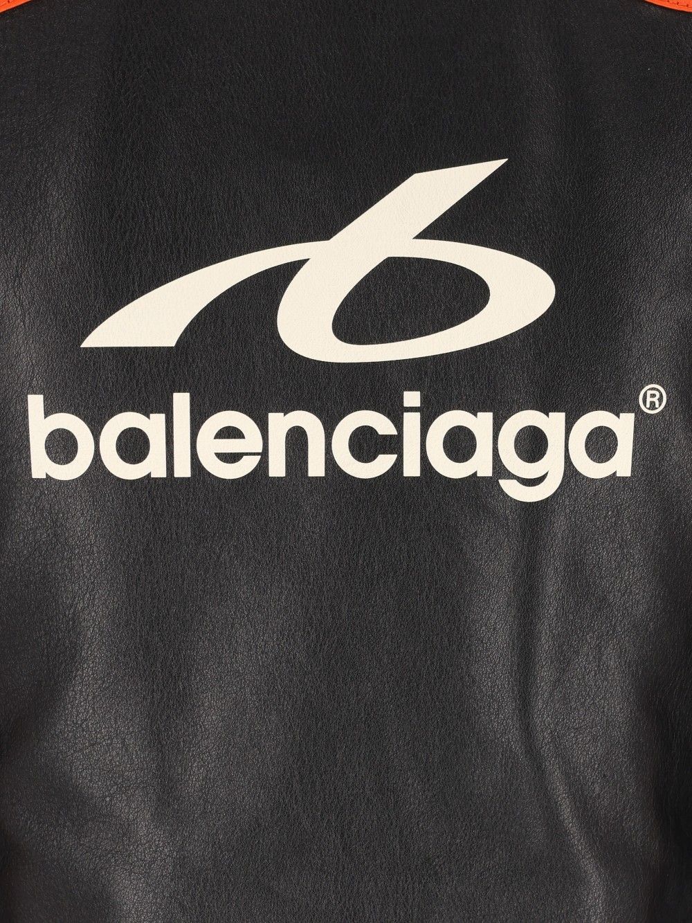 Balenciaga Fitted Leather Biker Jacket Jackets - Black | a076527676c29f5bff5cb5e020c59575759cfcaa