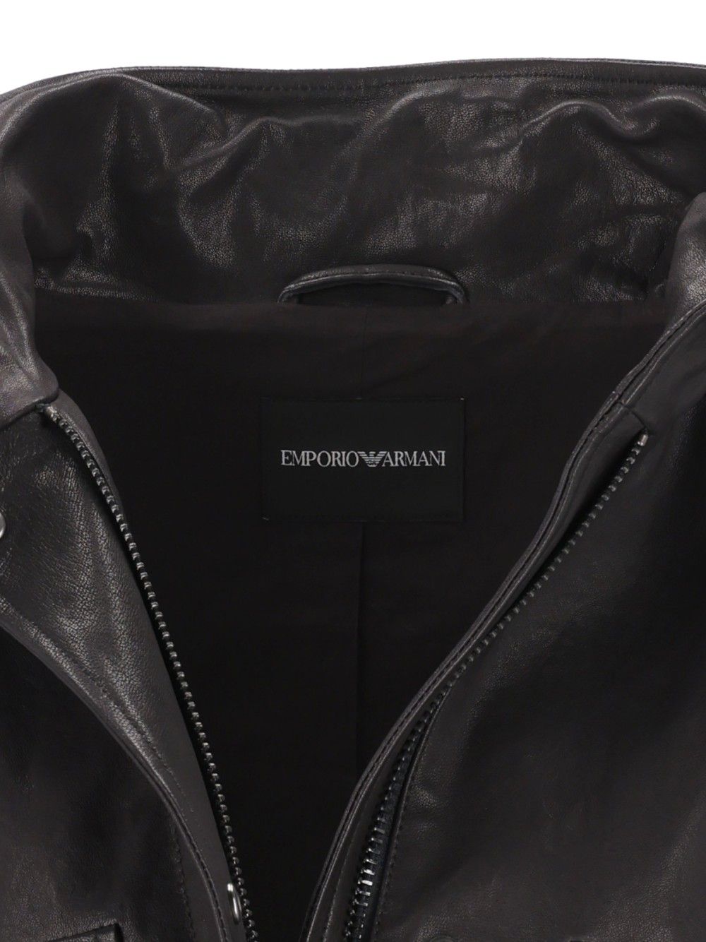 Emporio Armani Blouson Jacket Jackets - Black | f7684a397911411ed1e7cdb6414b8886628b702d