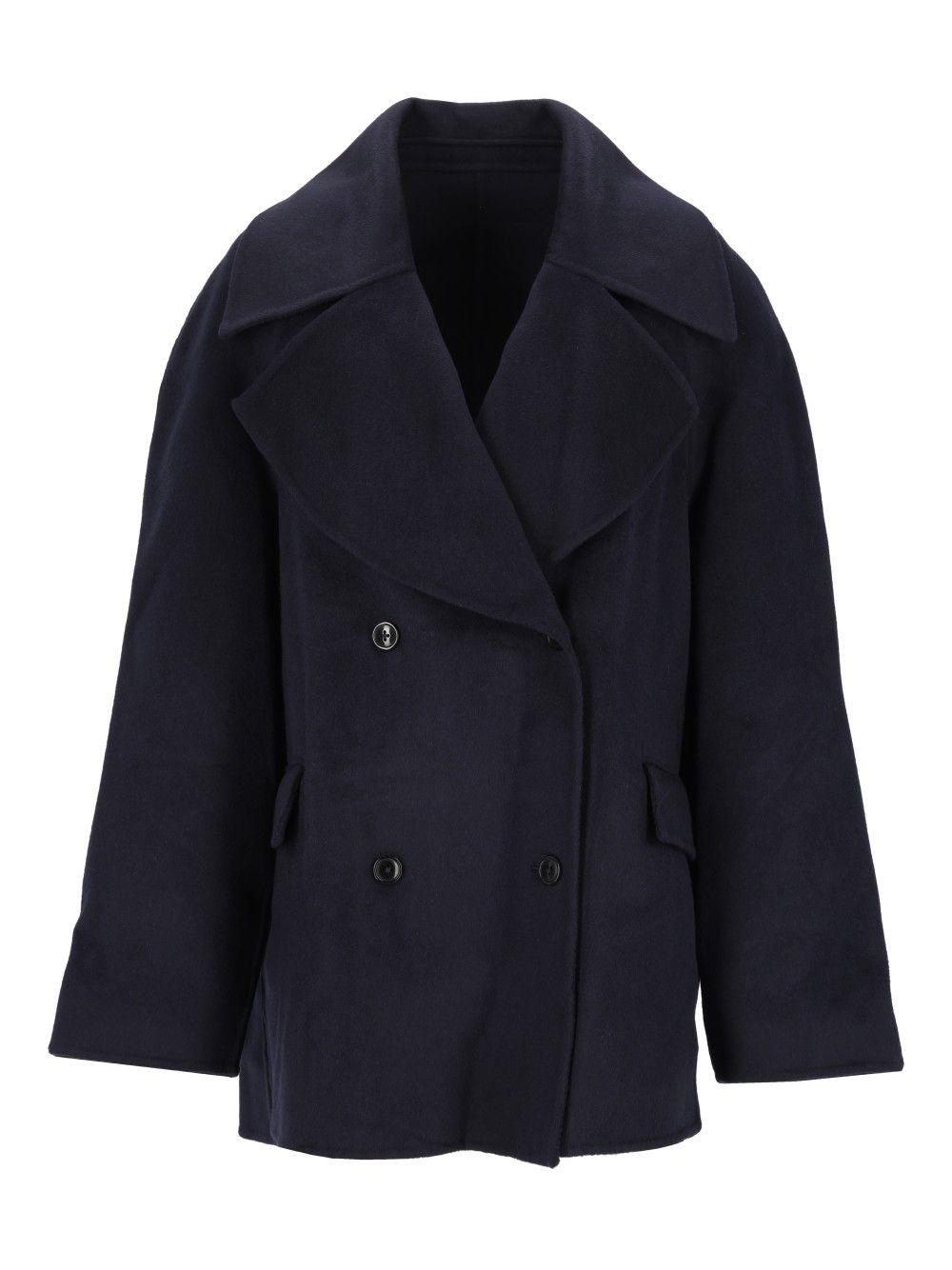 Loulou De Saison Neil Double-Breasted Jacket Jackets - Blue | 4743b78876cbe72cf71864d33bca8f1d589521b1