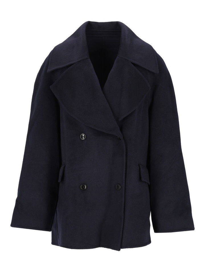 Loulou De Saison Neil Double-Breasted Jacket Jackets - Blue | 4743b78876cbe72cf71864d33bca8f1d589521b1