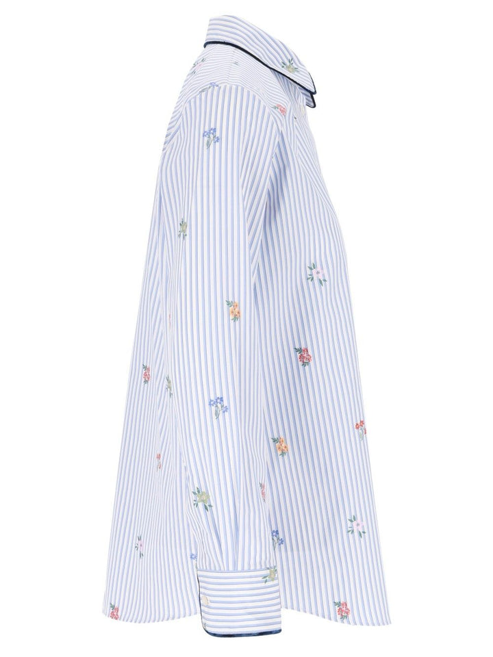 Etro Striped Jacquard Cotton Shirt Shirts - Multicolor | f6ccf526fe383093f72f03da9331d8c9959c4186