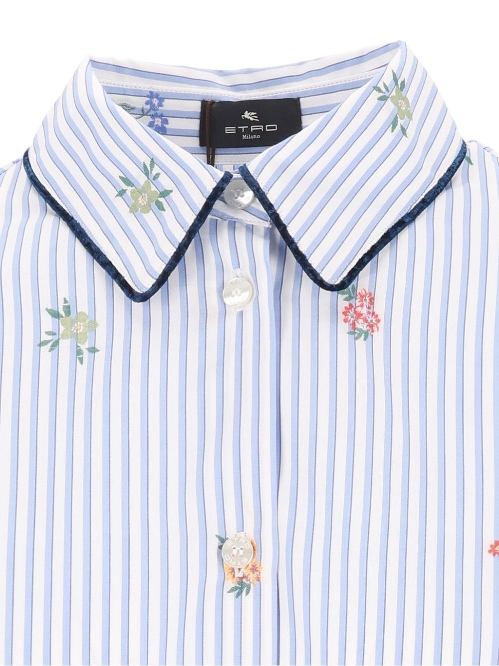 Etro Striped Jacquard Cotton Shirt Shirts - Multicolor | 489c7998da2c5c3ae55d0700bb3f6bb50886cef1