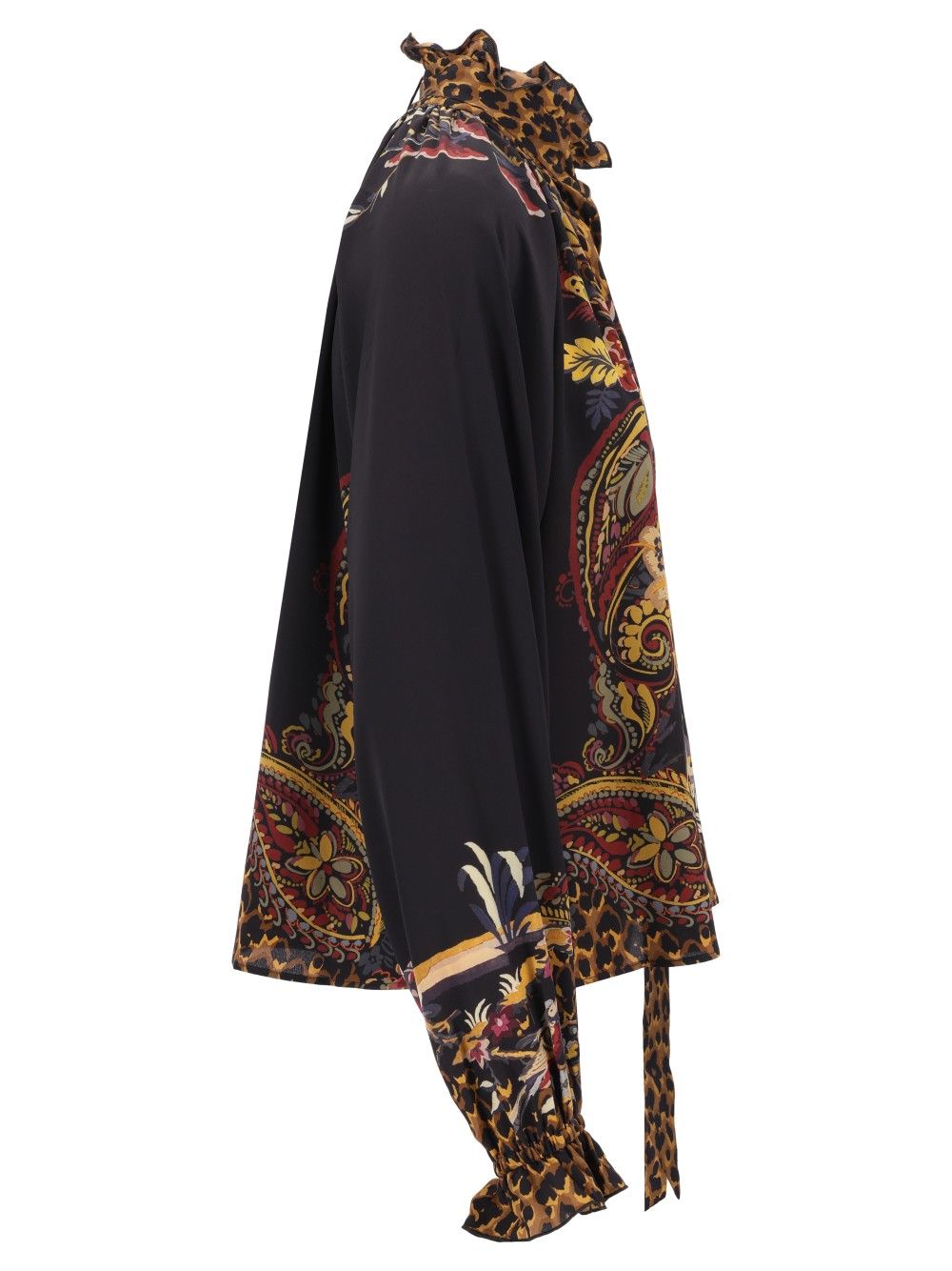 Etro Printed Leo Silk Shirt Shirts - Multicolor | 16640694c57c191b3024984364df0cac835353d8
