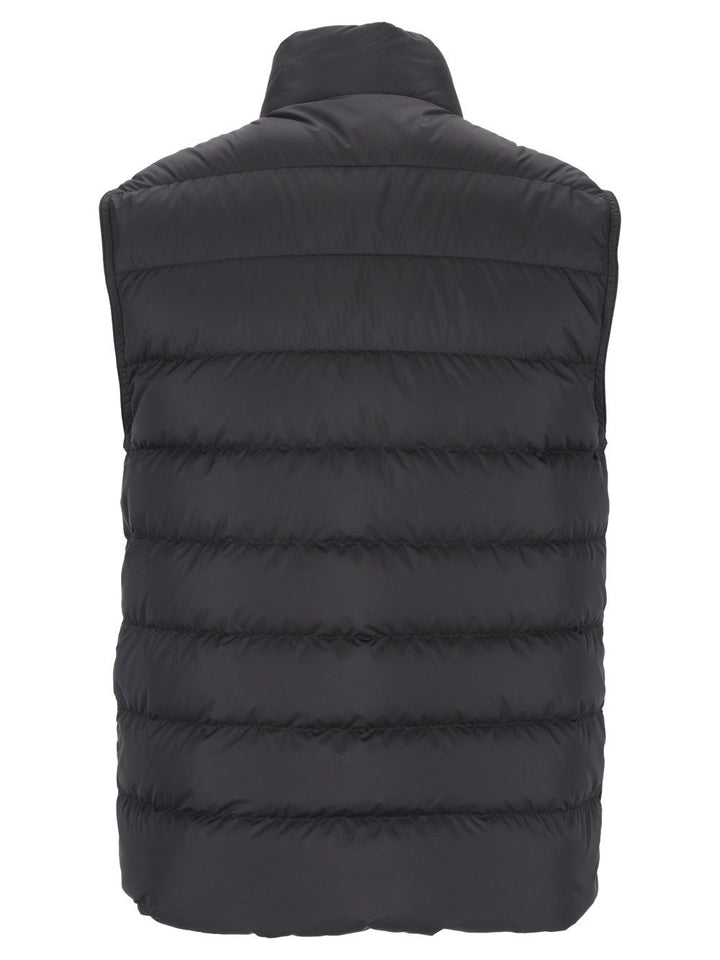 Moncler Treompan Padded Vest Jackets - Black | 3716b2b56ae987048a4b3425b2473a4c348ba191