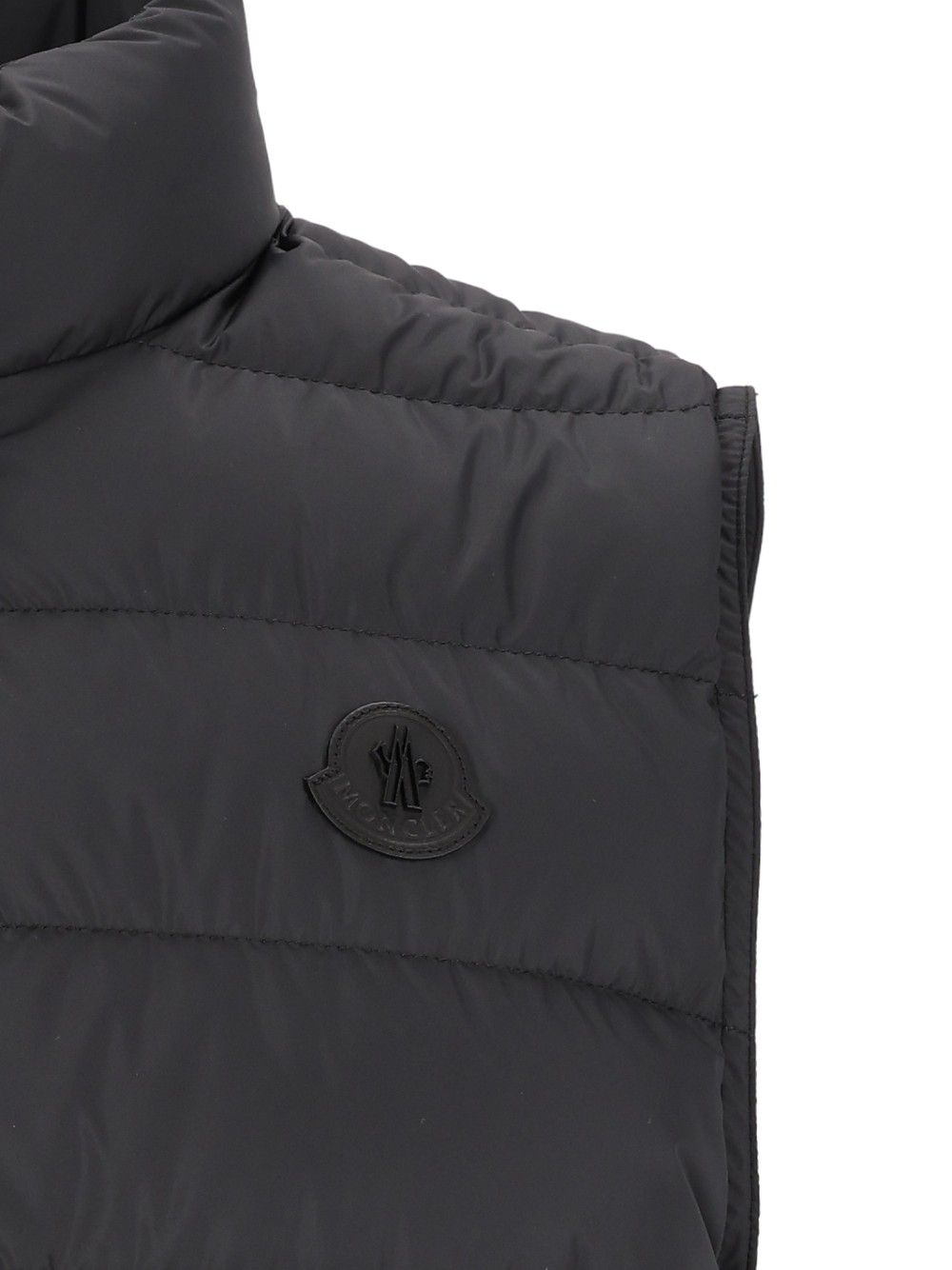 Moncler Treompan Padded Vest Jackets - Black | 7c77c7cbd02712b532ae94aa2320c320ab7ef8e5