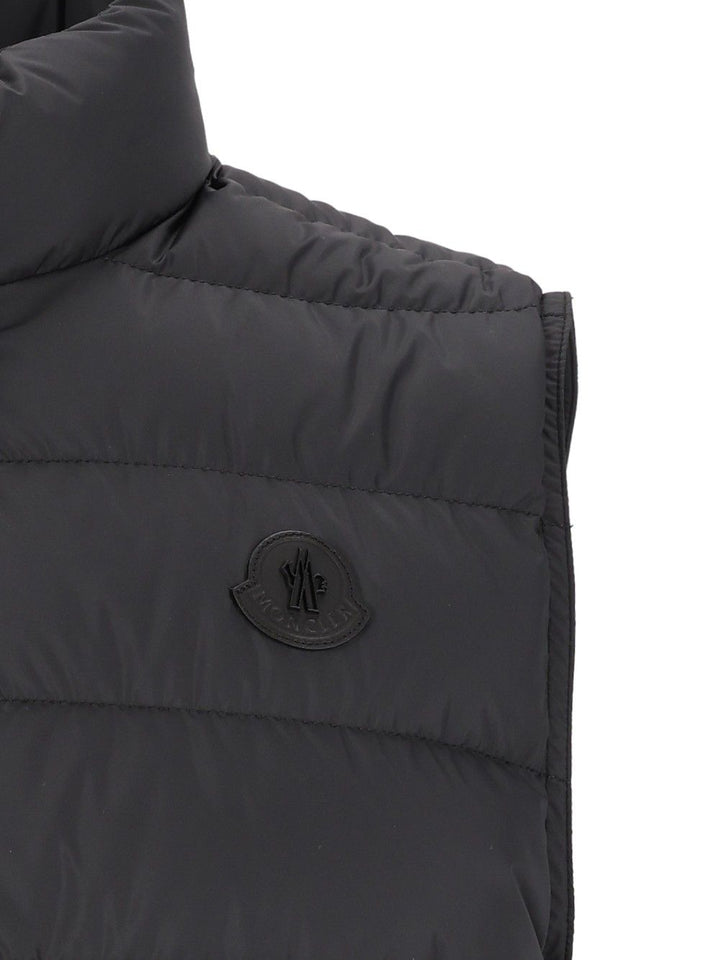 Moncler Treompan Padded Vest Jackets - Black | 7c77c7cbd02712b532ae94aa2320c320ab7ef8e5