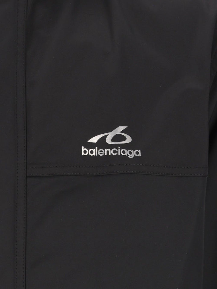 Balenciaga Windbreaker Jackets - Black | 3121f6b078b70247de87eb7c7f3fe717ac3abffc