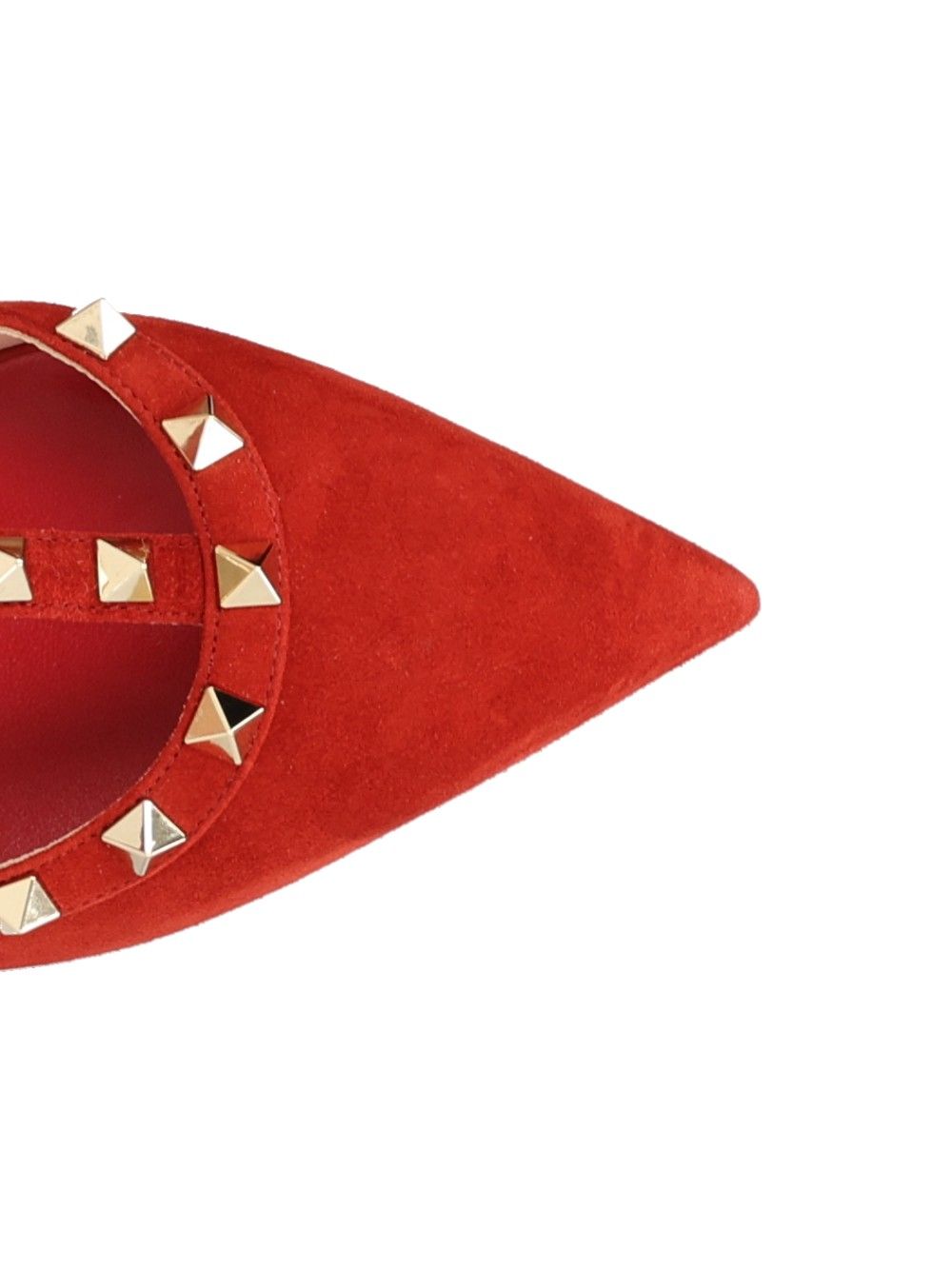 Valentino Garavani Rockstud Sandals - Red | d247c556b17a701e087a43693028c4b65af1ae03