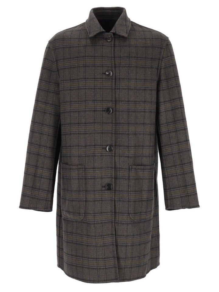 Etro Soho Reversible Coat Coats - Blue | 921fa10e0910620f96f1d0e48ea5d9d7ba3b41bd