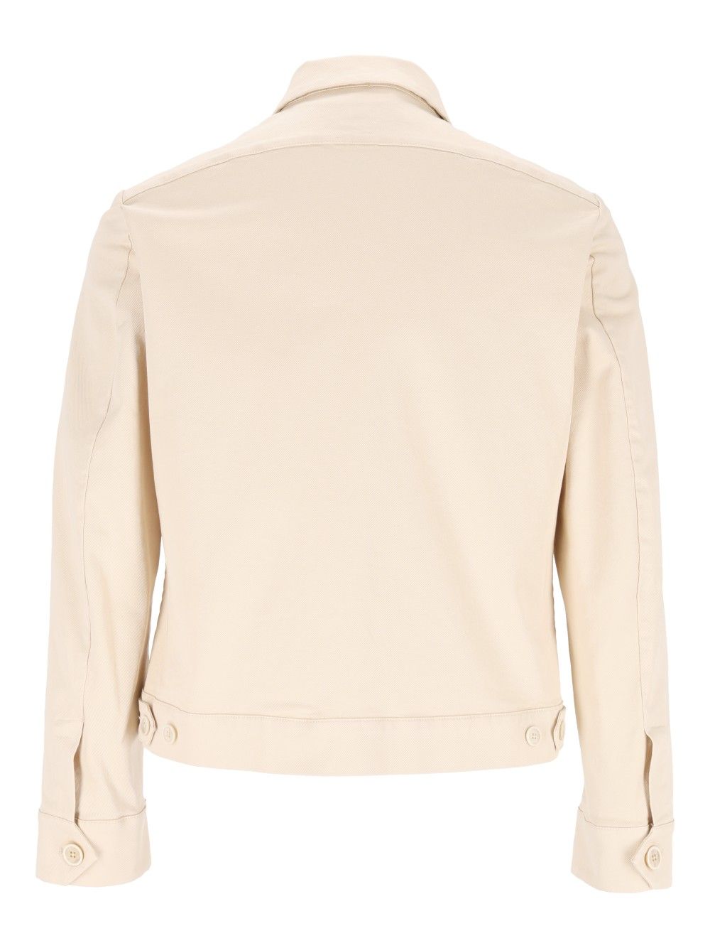 Barena Venezia Overshirt Tablo' Rovato 97 Cot 3 Elastan Knitwear - White | 55e92b43637bc670d770eecbe5dea700b894d5ef