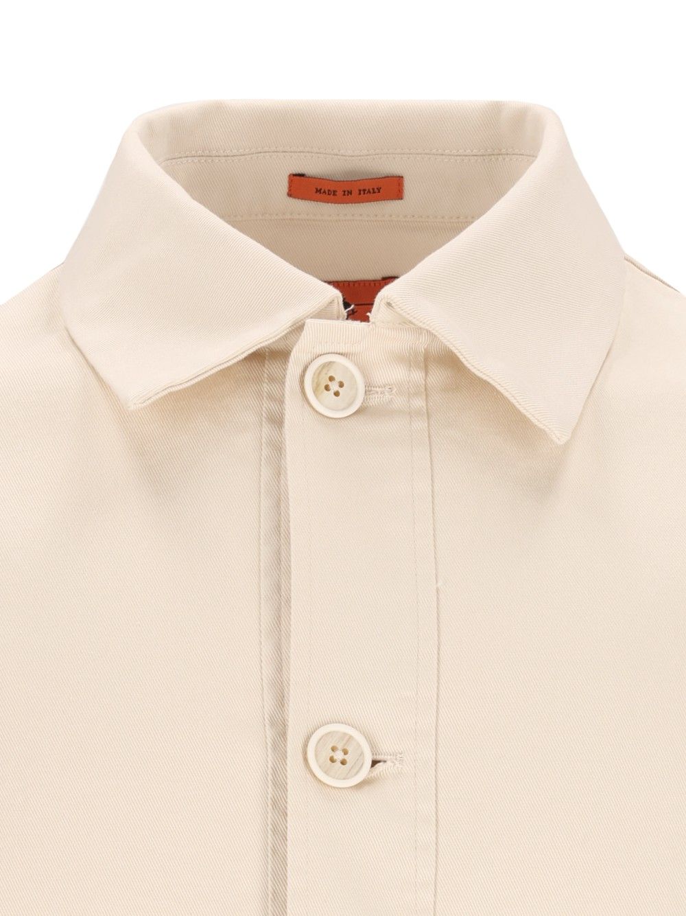 Barena Venezia Overshirt Tablo' Rovato 97 Cot 3 Elastan Knitwear - White | a2cfb249fb57ee4a813ac1be1734f34d87970a96
